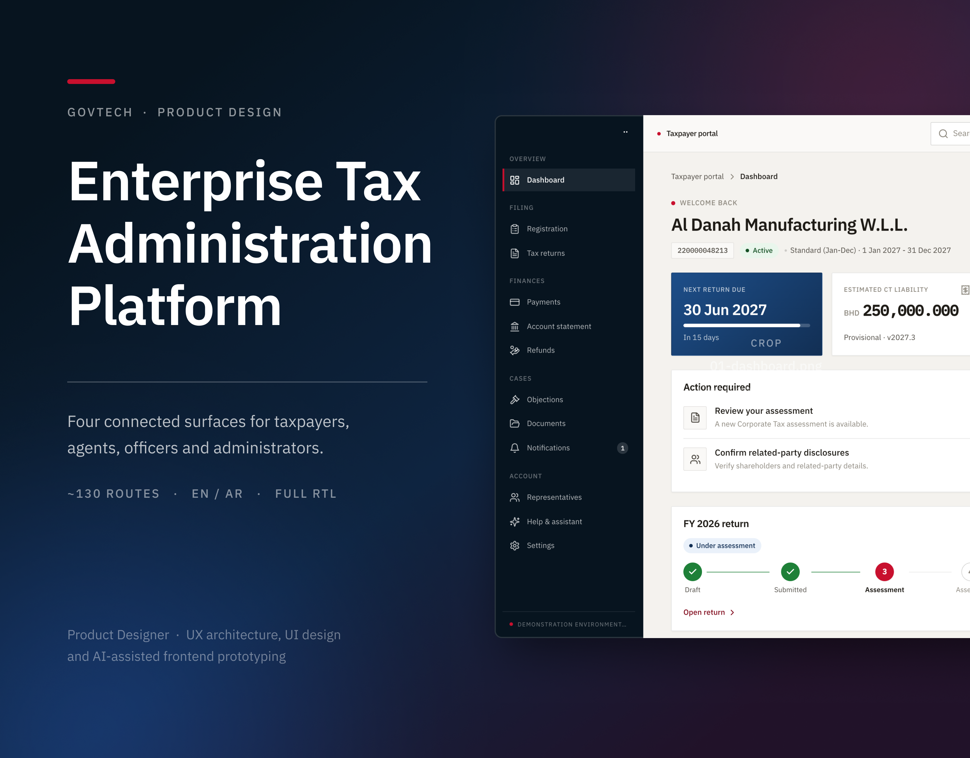 Enterprise Tax Administration Platform